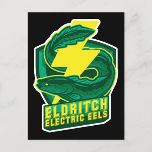 Eldritch Electric Eels Postkarte