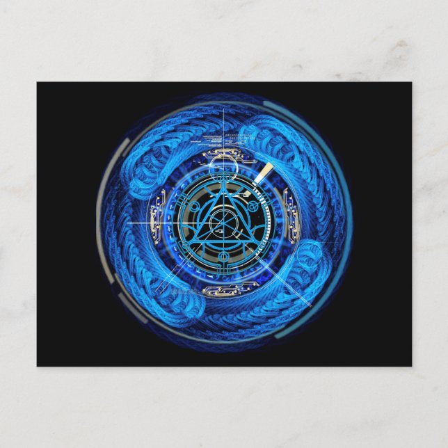 Eldritch Esoteric Postkarte (Vorderseite)