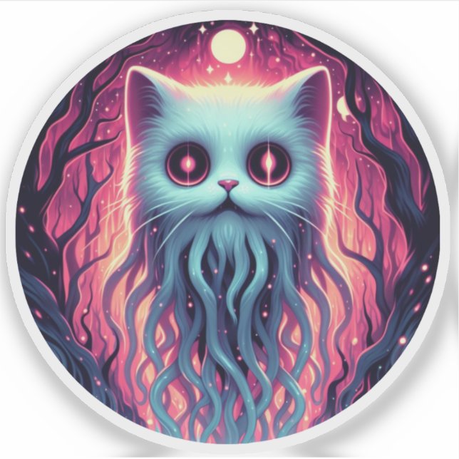 Eldritch Whiskers Aufkleber