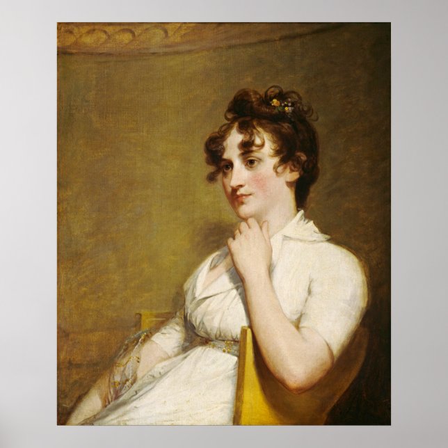 Eleanor Custis Nelly Adoptierte Daughter, Washingt Poster (Vorne)