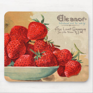 Eleanor Erdbeersamen-Päckchen-Mauspad Mousepad