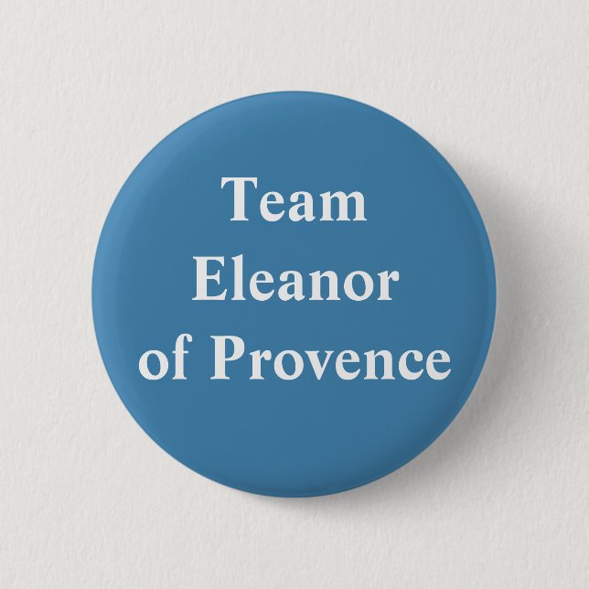 Eleanor of Provence, Königin von England Button (Vorderseite)