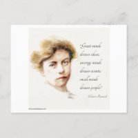 Eleanor Roosevelt Great Minds Zitat