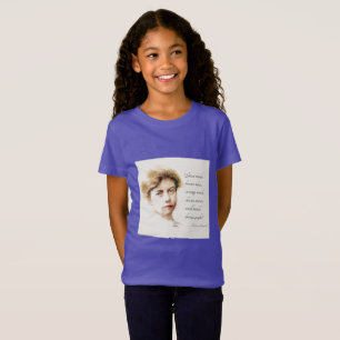 Eleanor Roosevelt & Große Geister Zitat T-Shirt