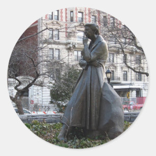 Eleanor Roosevelt Memorial Runder Aufkleber