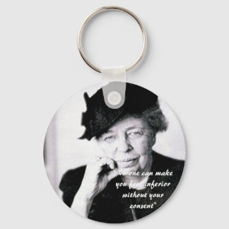 Eleanor Roosevelt - Niemand kann Ihnen das Gefühl  Schlüsselanhänger