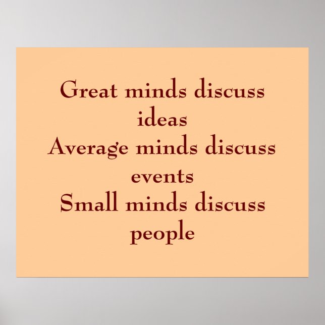 Eleanor Roosevelt Poster (Vorne)