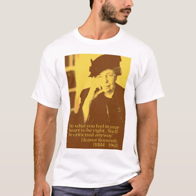 Eleanor Roosevelt T-Shirt (Vorderseite)