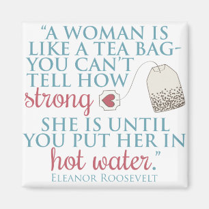 Eleanor Roosevelt Zitat Magnet