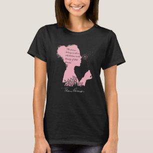 Eleanor Roosevelts inspirierendes Zitat mit einem T-Shirt