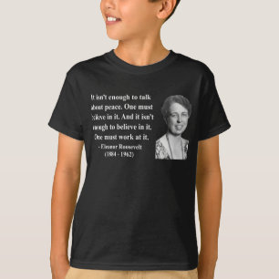 Eleanor- Rooseveltzitat 4b T-Shirt