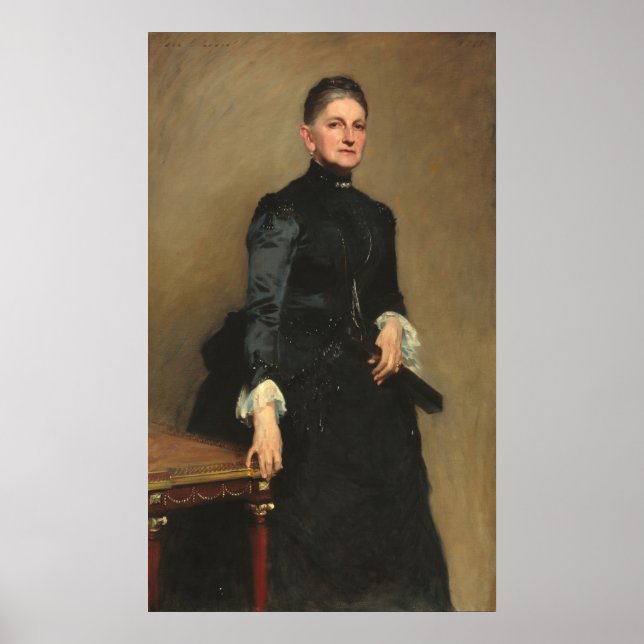 Eleanora Iselin - John Sargent Fine Art Poster (Vorne)