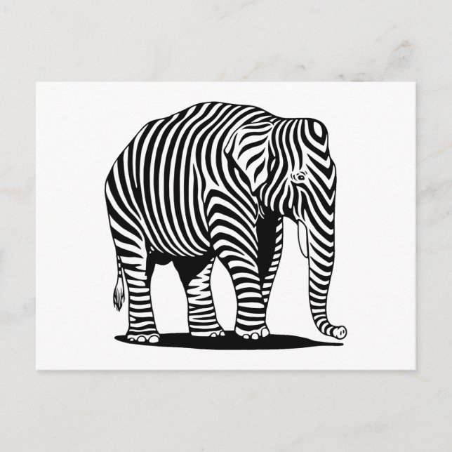 Elebra Zephant Postkarte (Vorderseite)