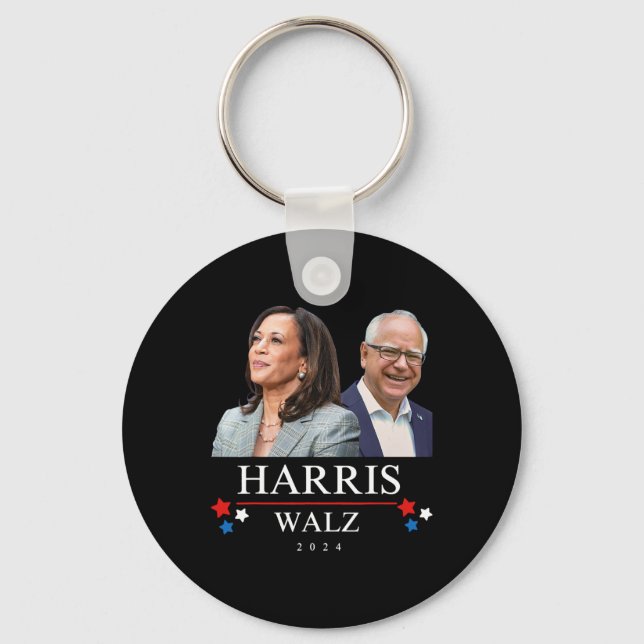 Election Kamala Harris T Schlüsselanhänger (Vorderseite)