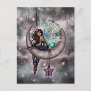 Electra Fae Fantasy-Kunst von Molly Harrison Postkarte