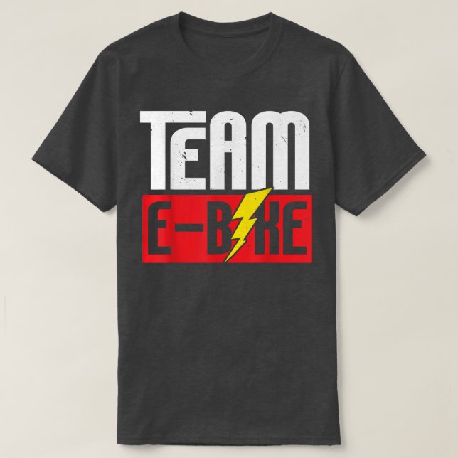 Electric Bicycle E-Bike Ride Bike Lover Bicycling4 T-Shirt (Design vorne)