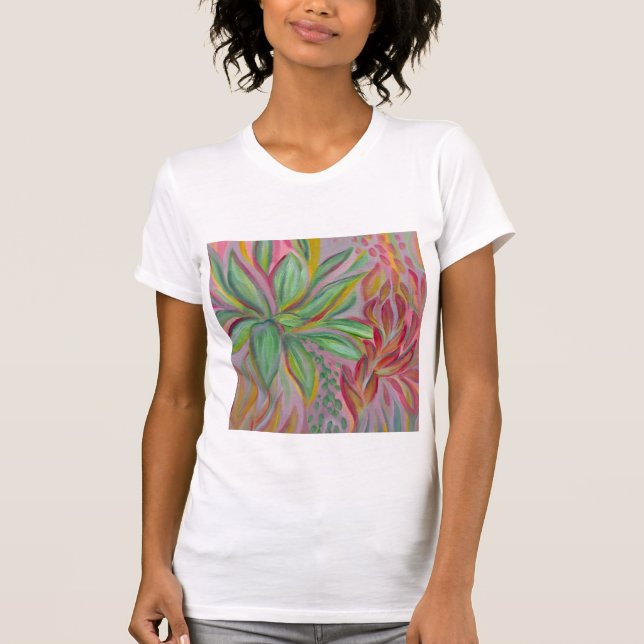Electric Bloom T Shirt for her (Vorderseite)