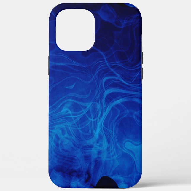 Electric Blue Case-Mate iPhone Hülle (Rückseite)