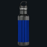 Electric Blue Edelstahlflasche<br><div class="desc">Das ist ein lustiges,  unisex Muster,  das für jeden geeignet ist. Dieses Bild ist auf einer Vielzahl von anderen Produkten verfügbar,  klicken Sie einfach auf den Link unter dem Foto in der Nähe von 'Über dieses Design'.</div>