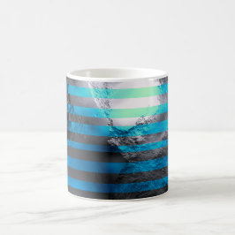 Electric Blue Labyrinth Kaffeetasse