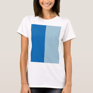 Electric Blue Lemonade und Aquamarine Duo Ton T-Shirt