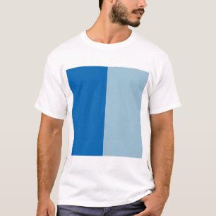Electric Blue Lemonade und Aquamarine Duo Ton T-Shirt