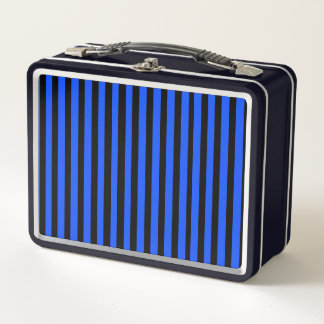 Electric Blue Metall Brotdose