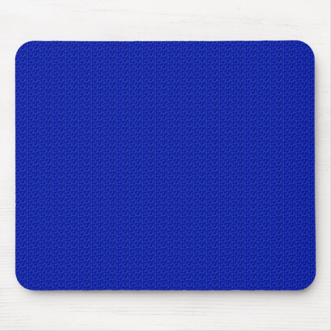 Electric Blue Pattern Mousepad (Vorne)