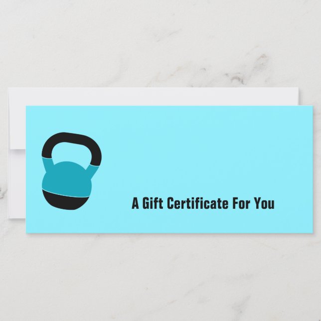 Electric-Blue Performance Gift Certificate (Vorderseite)