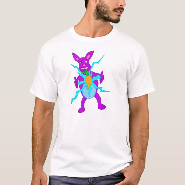 Electric Bunny's Rache T-Shirt (Vorderseite)