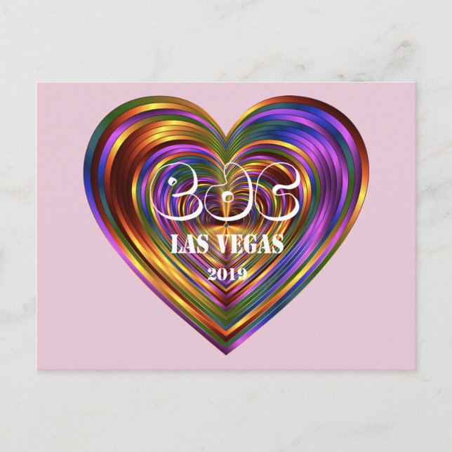 Electric Daisy Carnival - Las Vegas 2019 Postkarte (Vorderseite)