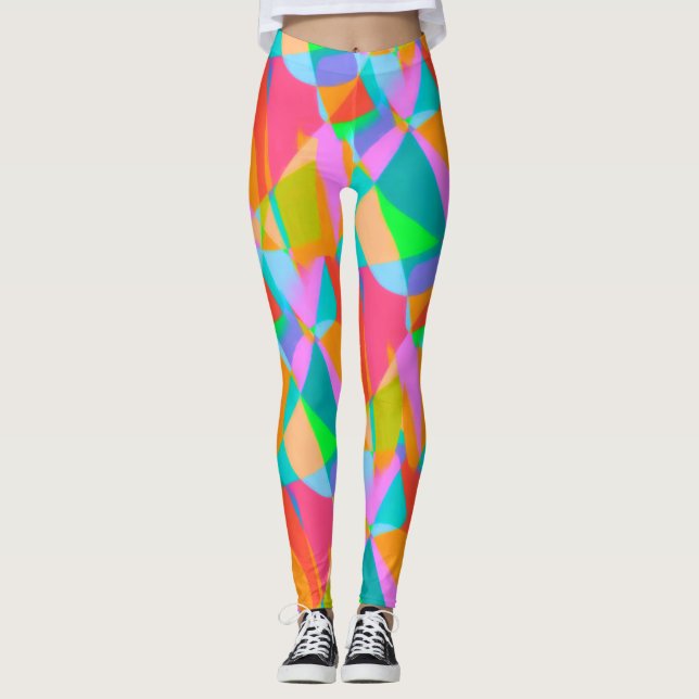 Electric Dragonfly Leggings (Vorderseite)