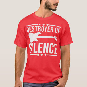 Electric Gitarre Bass Player Music Band Men G T-Shirt