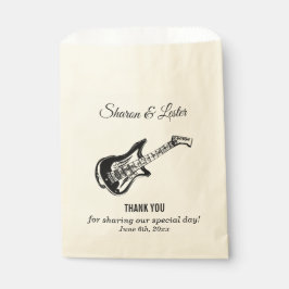 Electric Guitar Danke Geschenktütchen