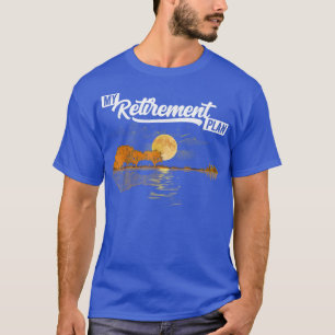 Electric Guitar Retirement Plan Music Teacher 702 T-Shirt
