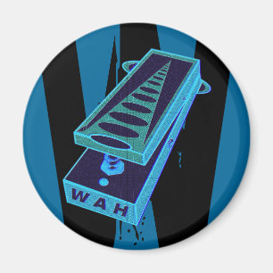Electric Guitar Wah Wah Pedal Blue Magnet