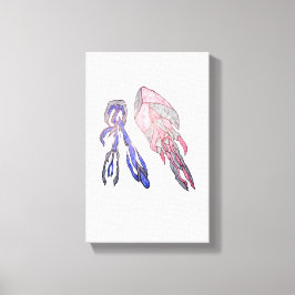 Electric Harmony Colorful Abstract Canvas Leinwanddruck