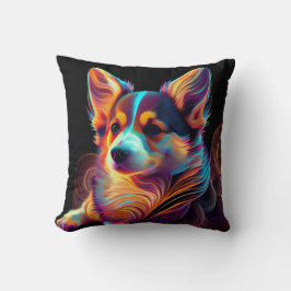 "Electric Lady" Corgi-Kissen Kissen
