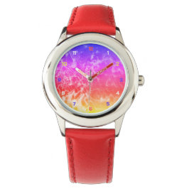 Electric Light Lines Gradient Abstract Modern. Armbanduhr