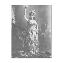 Electric Light Mrs. W. K. Vanderbilt in Kostümen