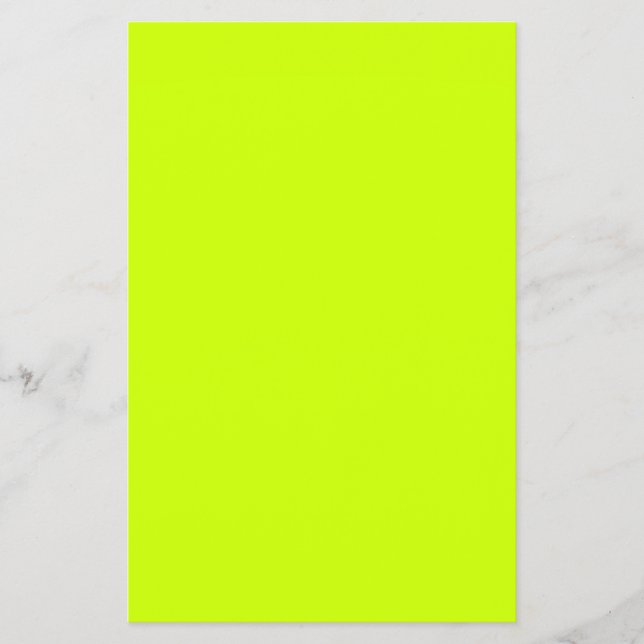 Electric Lime Solid Color Flyer (Vorne)