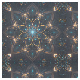 Electric Mandala Fabric Stoff
