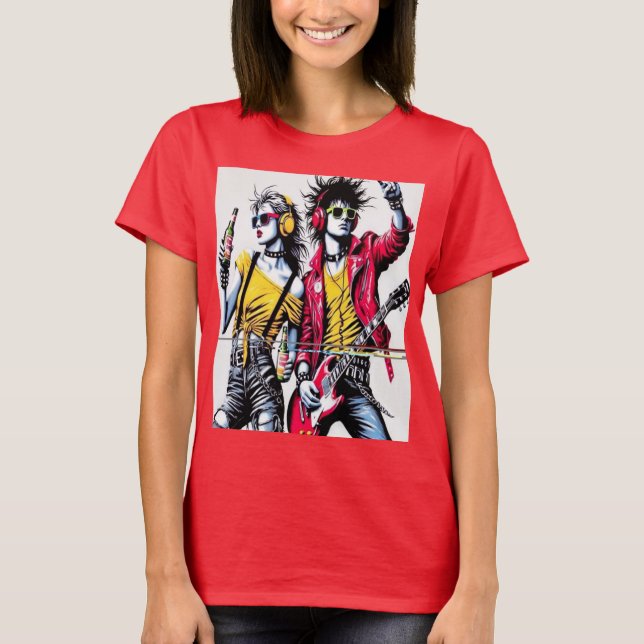 Electric Music Rebels T-Shirt  (Vorderseite)