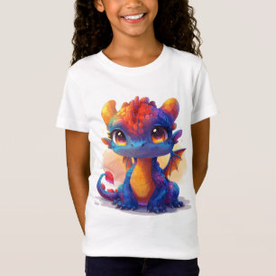 Electric Neon Baby Dinosaur - Hell und spielerisch T-Shirt