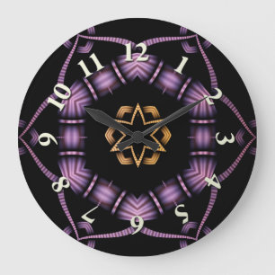 Electric North Star Große Wanduhr