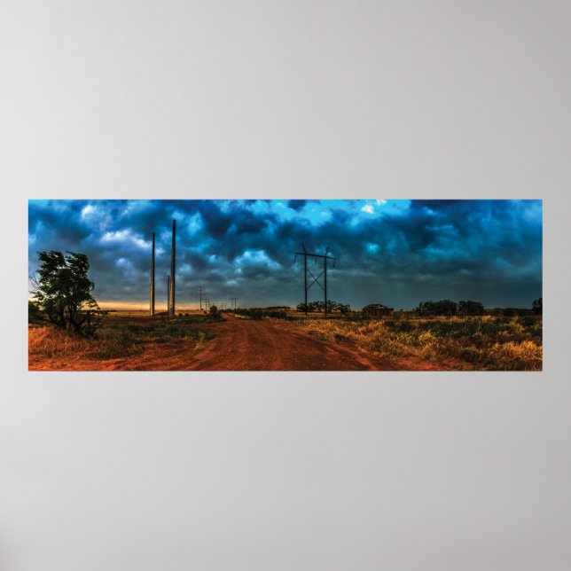 Electric Panorama Poster (Vorne)