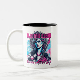 Electric Queen - Born to seduce the Stage Zweifarbige Tasse
