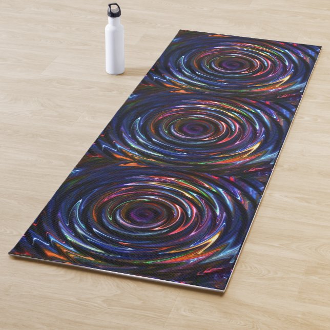 Electric Ripple Design Yogamatte (Beispiel)