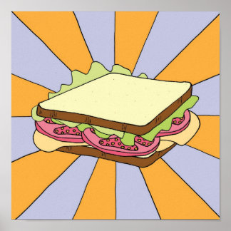 Electric Sandwich Poster