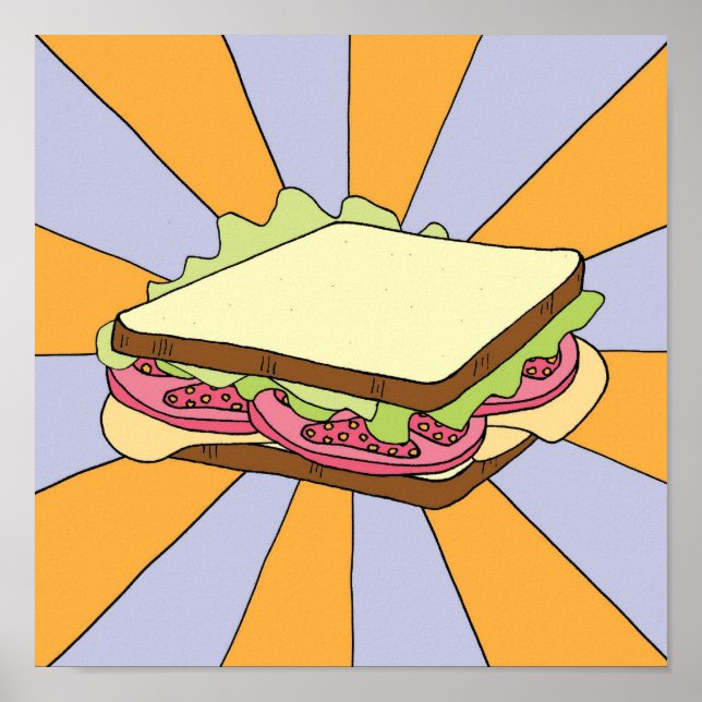 Electric Sandwich Poster (Vorne)